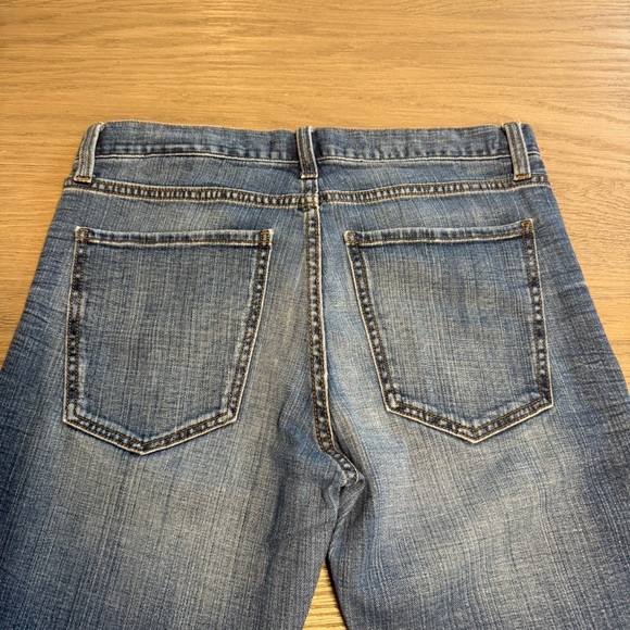 Banana Republic Boyfriend Distressed Jeans Sz 27 Relaxed Fit 90s Bohemian Modern - Picture 9 of 11